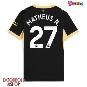 Manchester City Matheus Nunes #27 Udebanetrøje Dame 2026-27 Kort ærmer